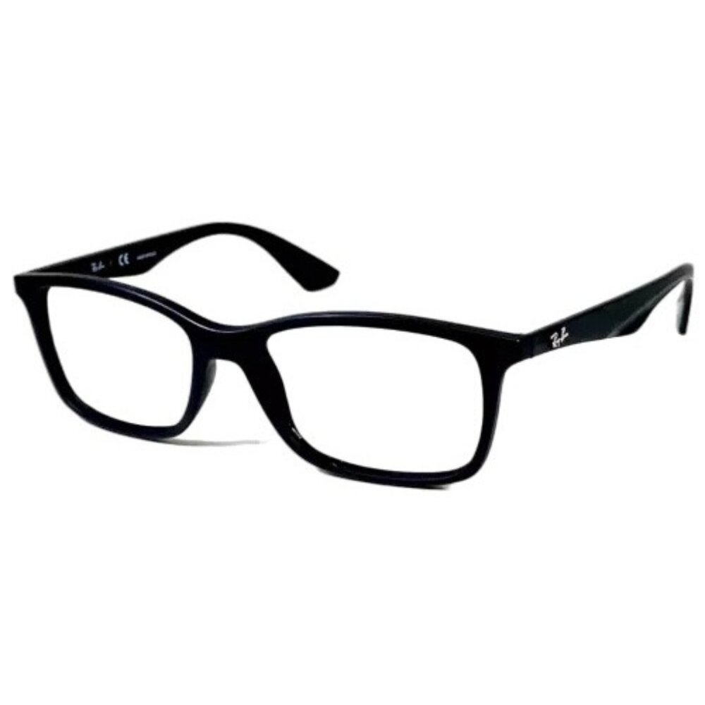 RAY-BAN RB7047 5196 Brazil Black Matte Eyeglasses Frame 54-17-140